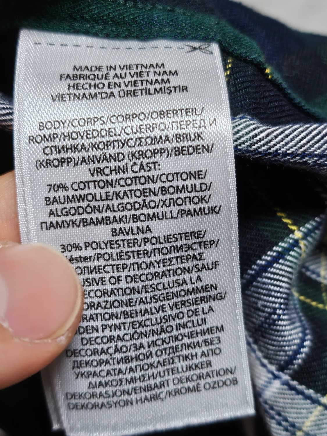 폴로랄프로렌 패치워크 포켓 셔츠 M 상품이미지5