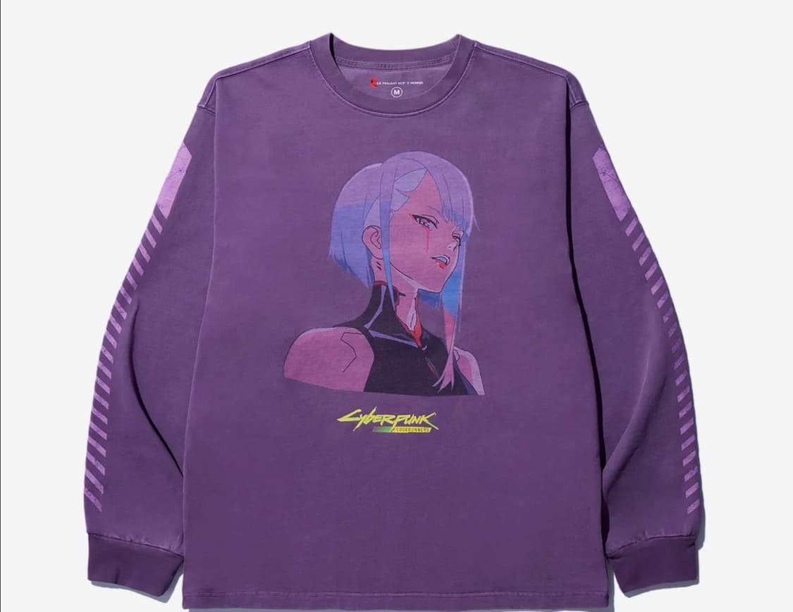 사이버펑크 엣지러너 루시 롱슬리브 xl 상품이미지2