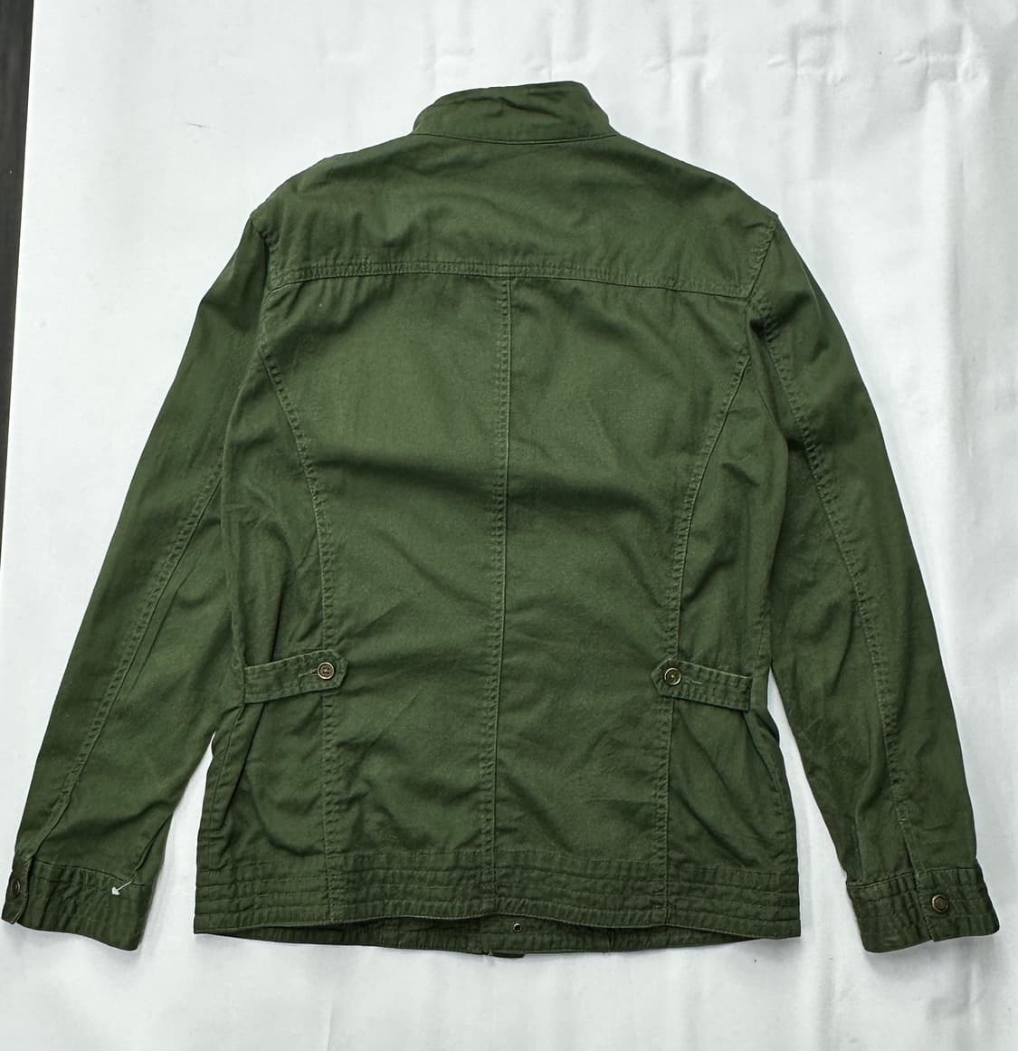 🍵WISDOM 봄버 카키 자켓 집업🍵 아우터 시티보이 아메카지 히피 상품이미지3