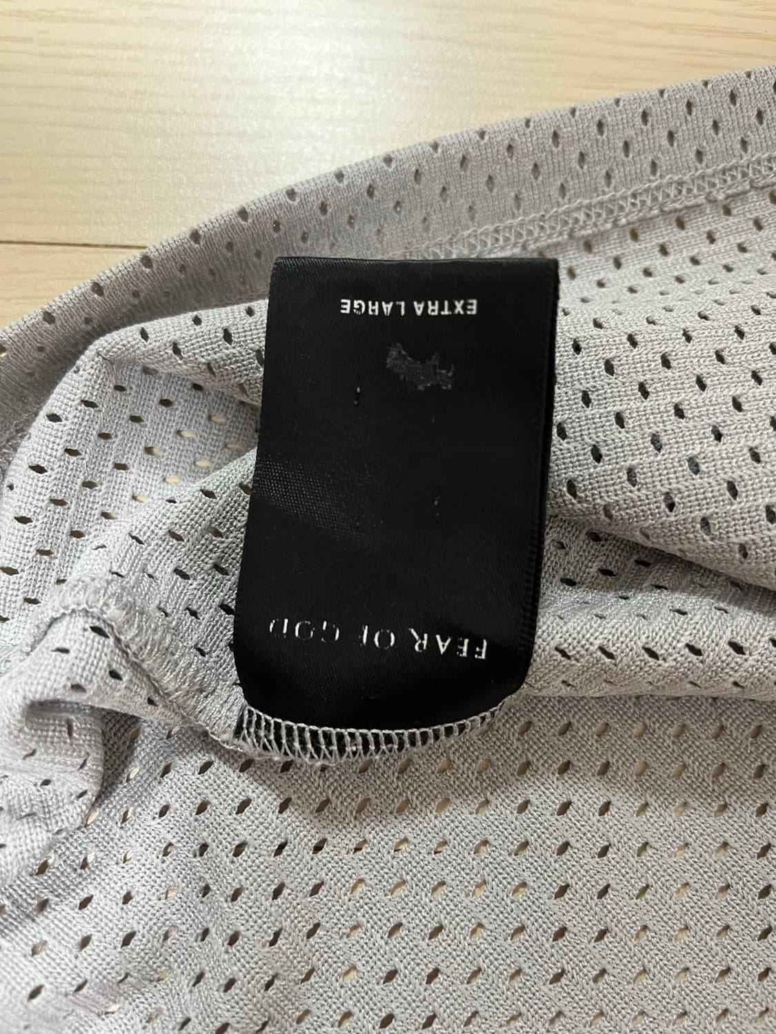 [XL]피오갓 5th 오버사이즈 메쉬 티셔츠 상품이미지5