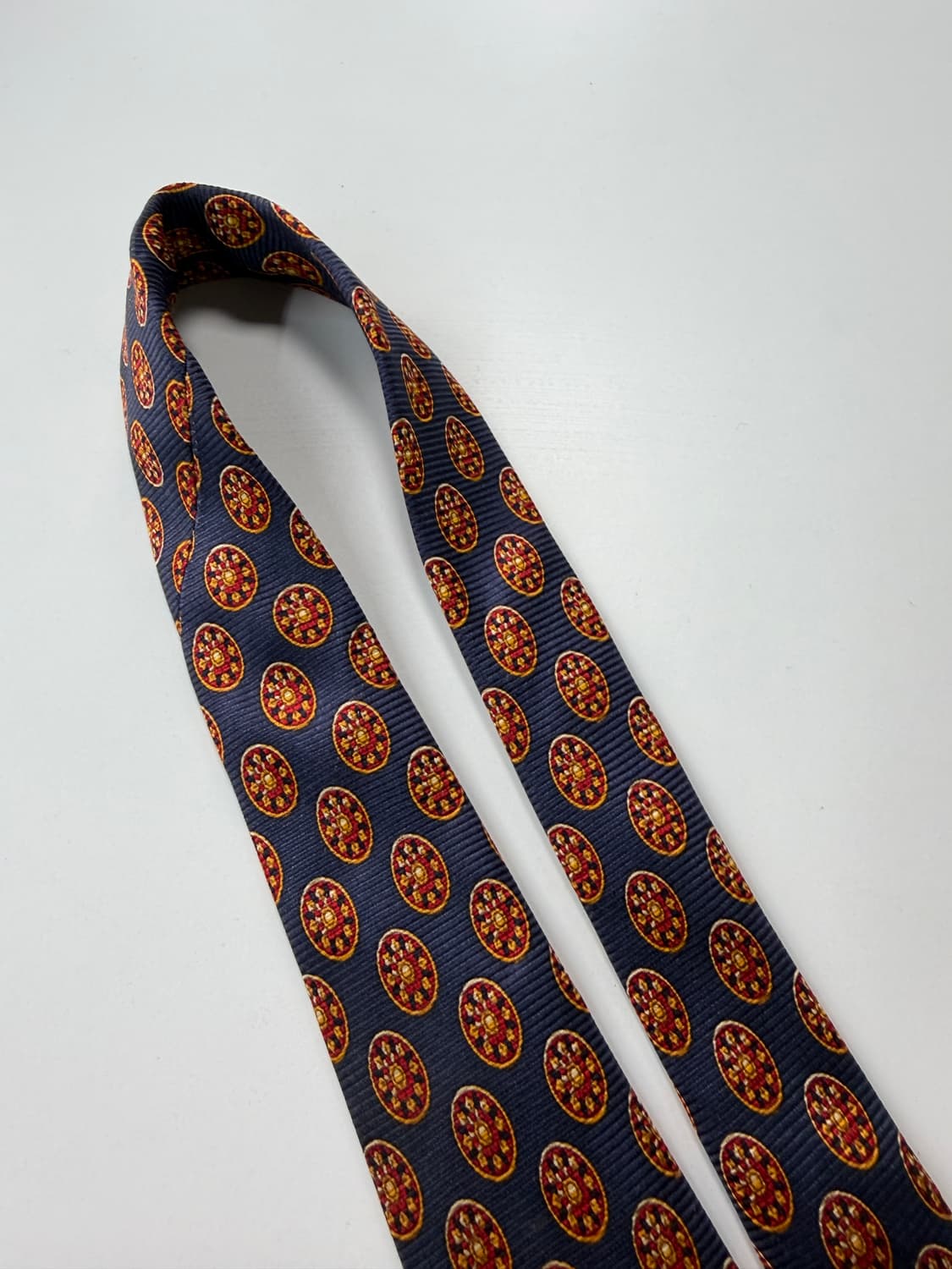 로샤스 (rochas) 실크 넥타이 9.3cm 상품이미지7