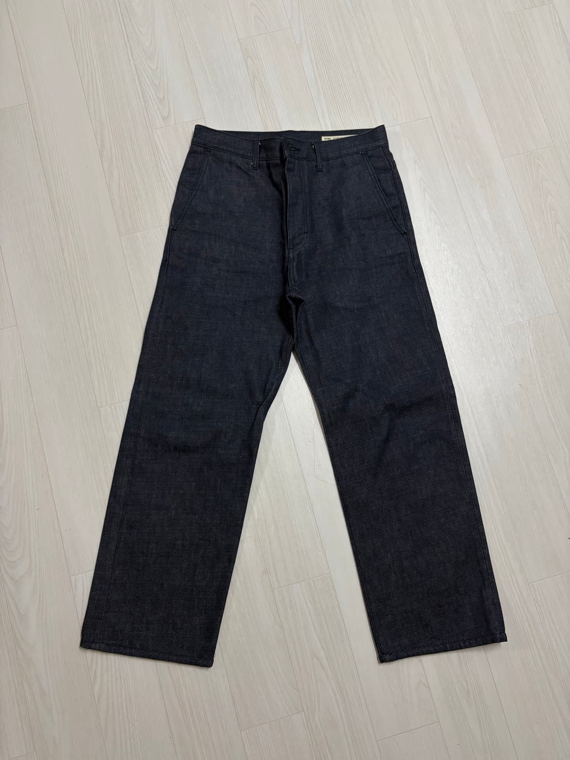 포터리 논워시드 스트레이트 데님 2 상품이미지4