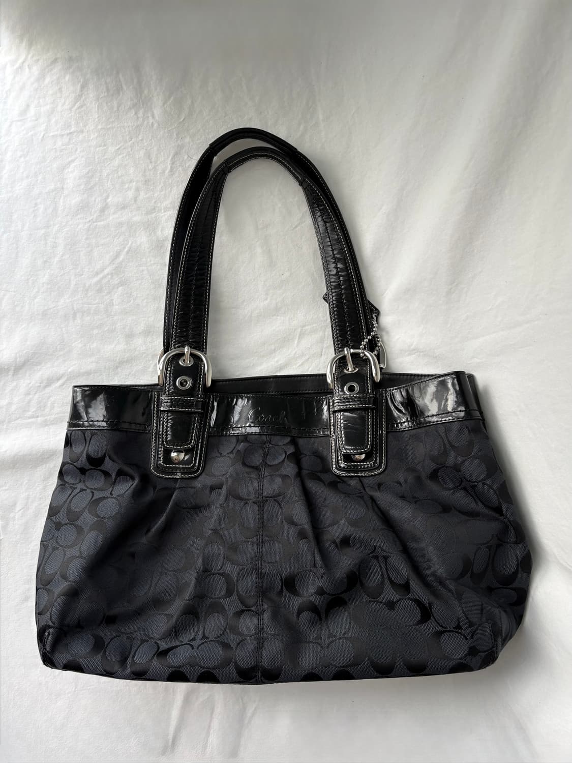 Coach black shoulder bag 상품이미지4