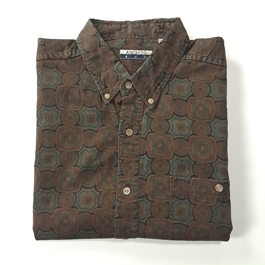 CK187 XL 앵커베이 90s 지오메트릭 메달리온 셔츠 남방 상품이미지6