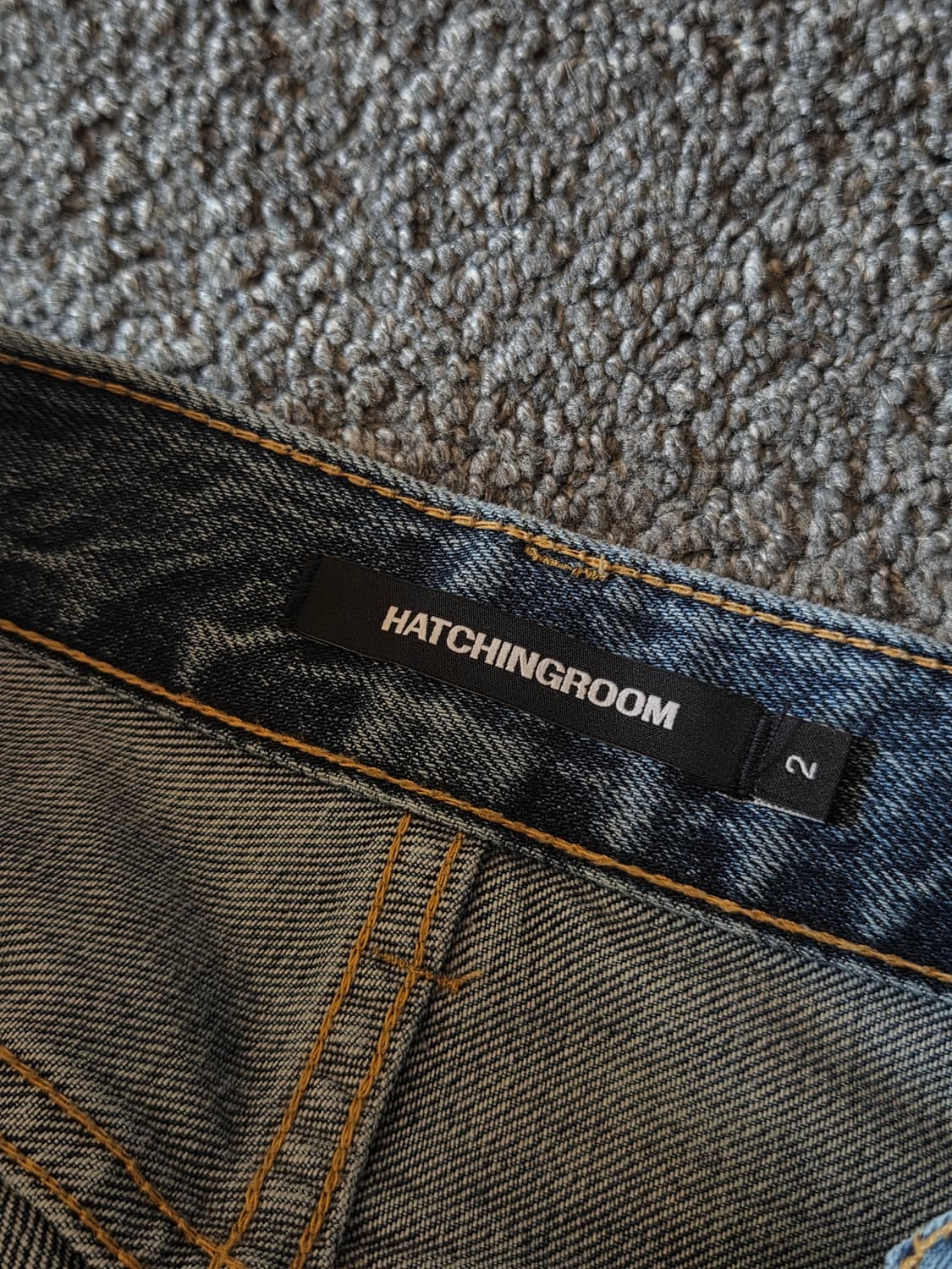 해칭룸 와커진 워시드 블루 2사이즈 상품이미지3