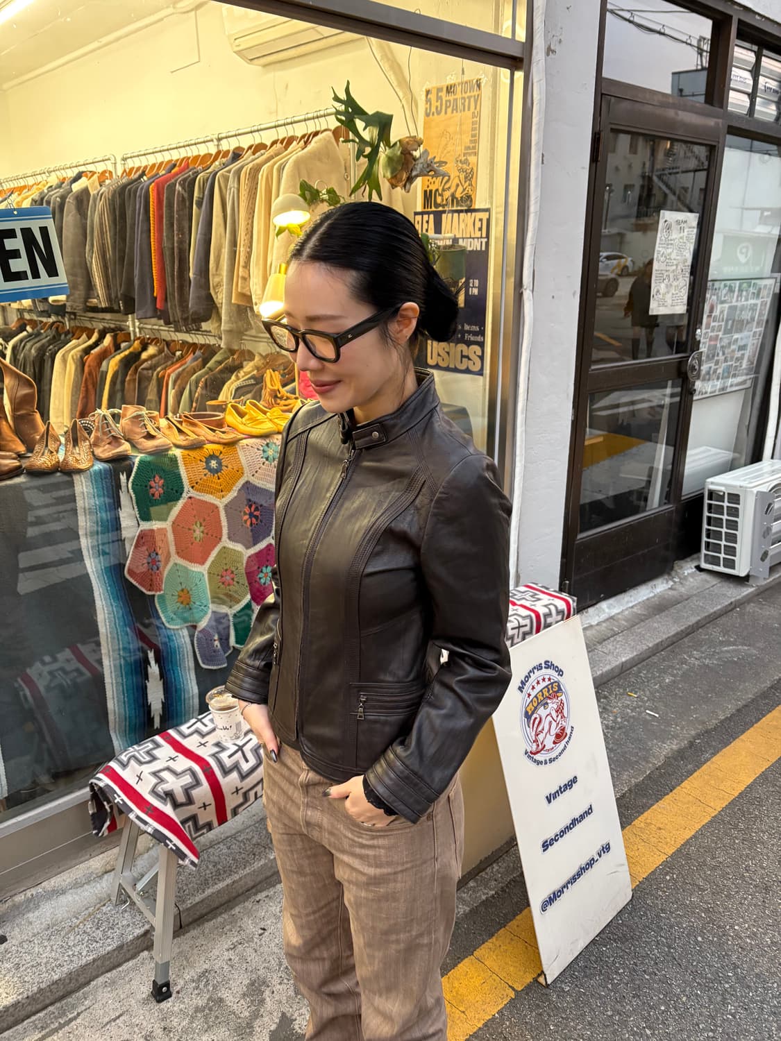 Lambskin Café Racer Jacket 상품이미지6