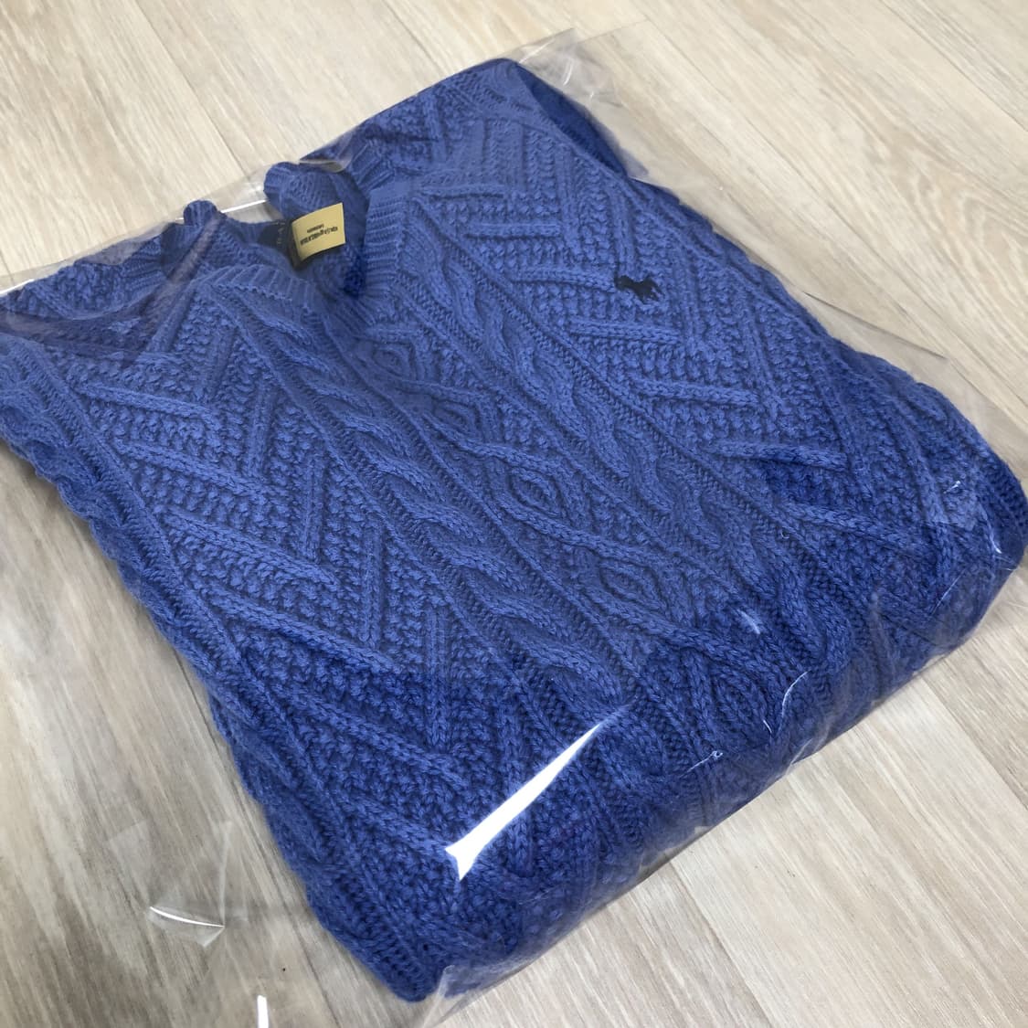 (우먼스 XS-S) 폴로 랄프로렌 POLO 아란 코튼 라운드 스웨터 니트 상품이미지10