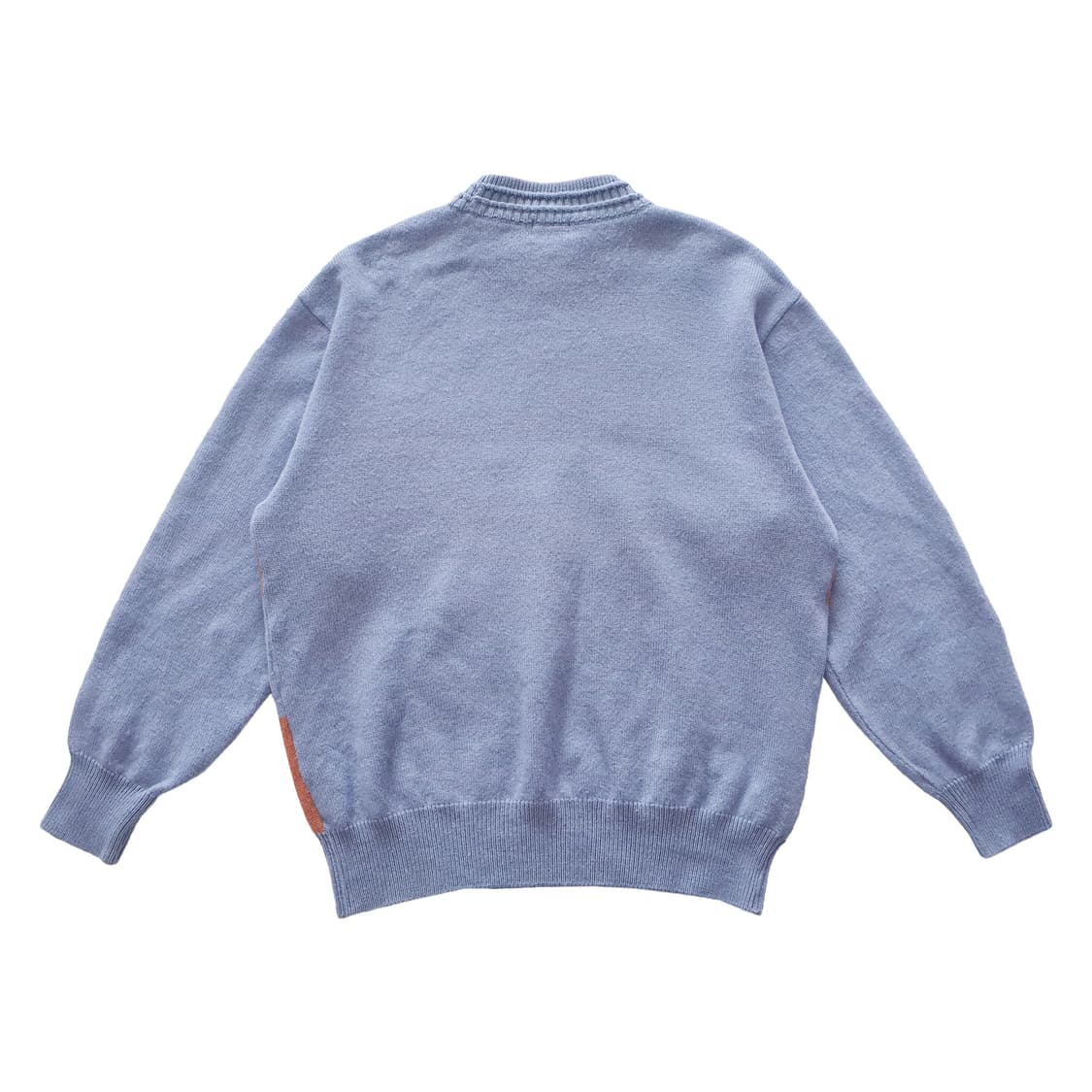 (adabat) 사각 배색 울 니트 스웨터 상품이미지2