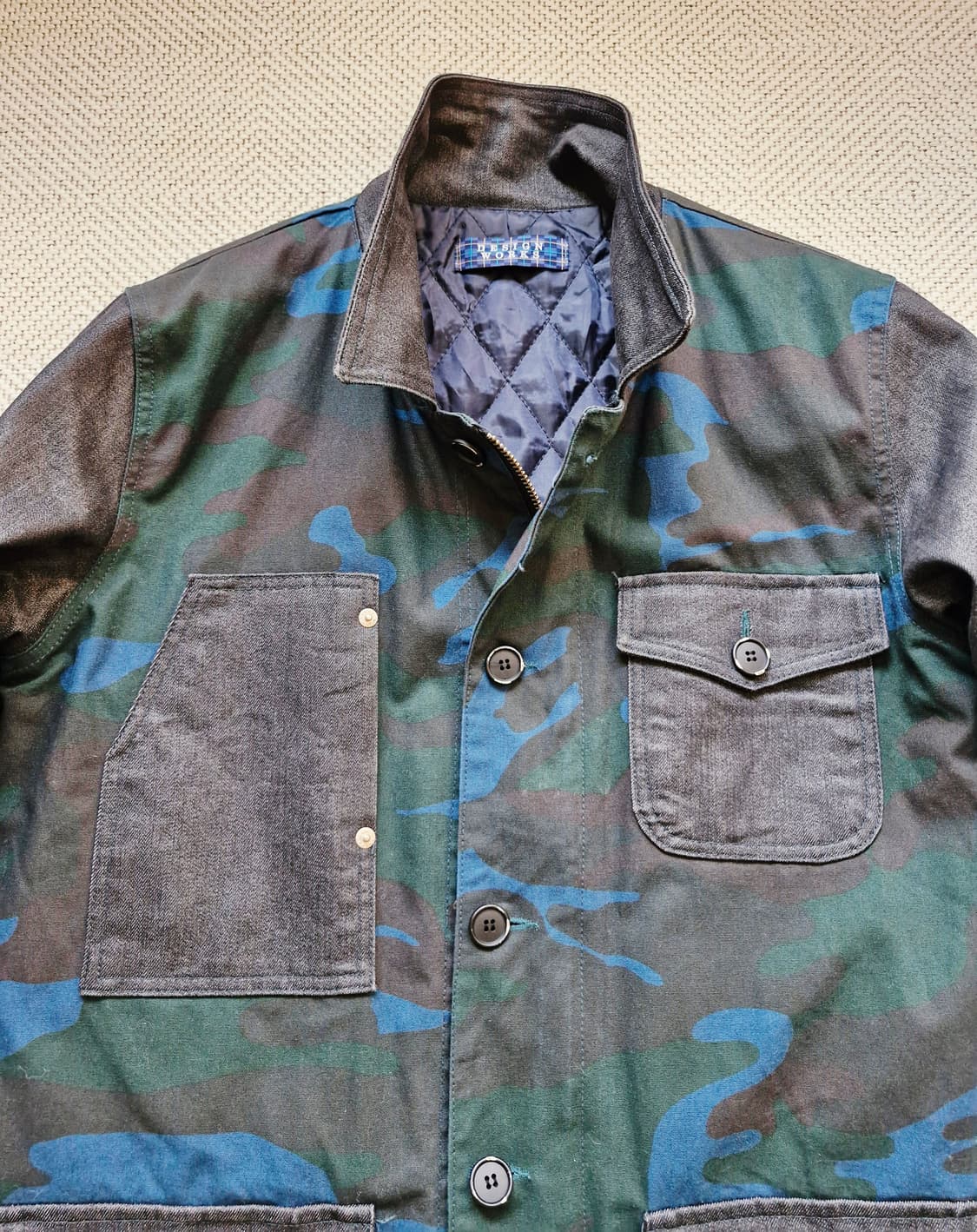 디자인웍스 카모 필드 자켓 상품이미지2