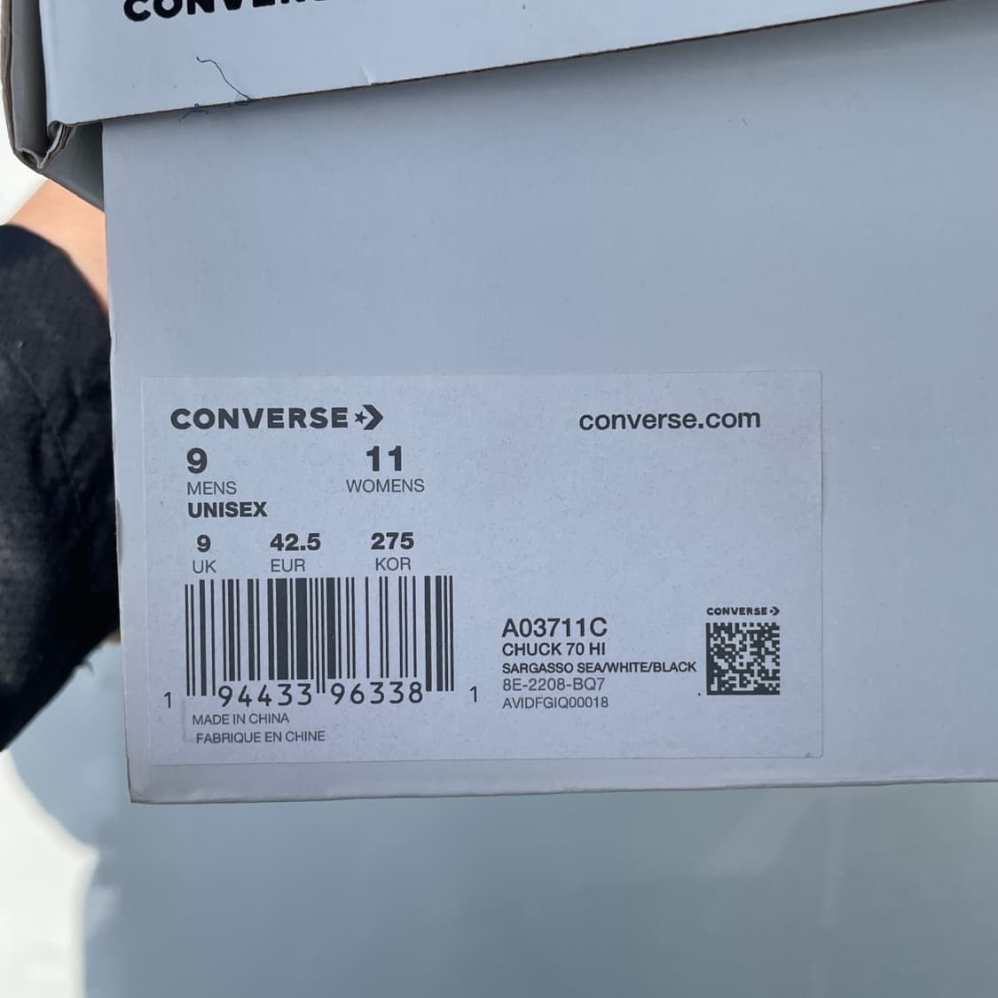 스투시 컨버스 275mm 상품이미지9