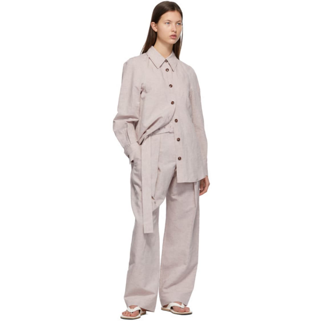 Low classic 로우클래식 21ss linen shirt 상품이미지3