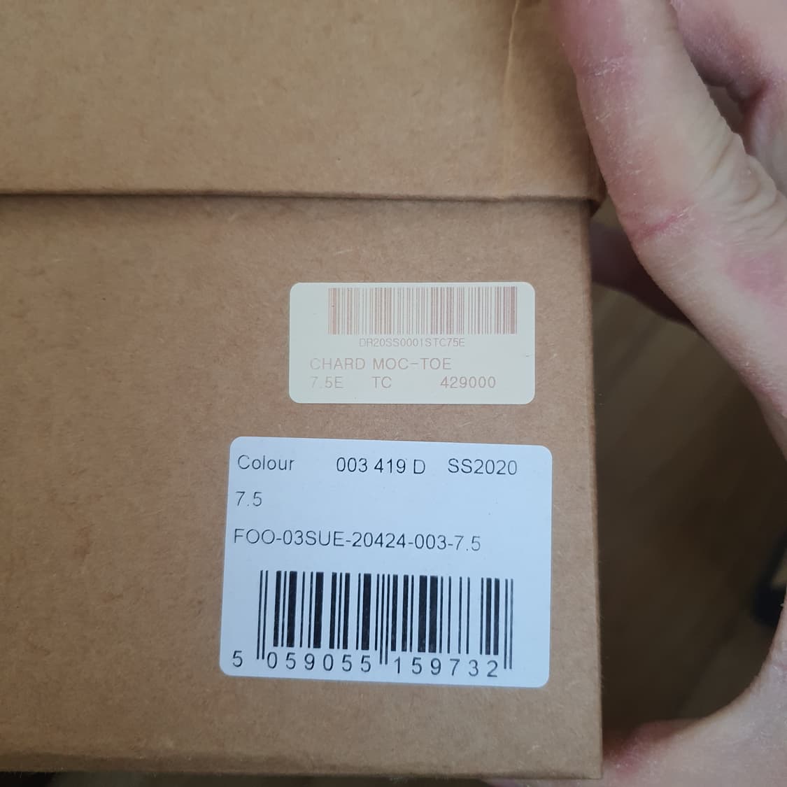 드레익스(Drake's)의 스웨이드 목토 더비 슈즈입니다 상품이미지8