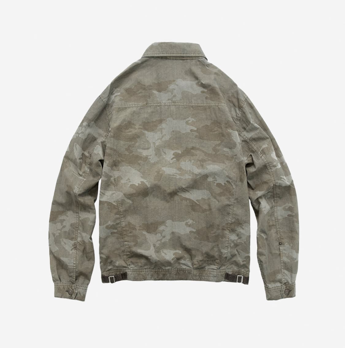 [2] 폴리테루 유즈드 트러커 자켓 카모 플라쥬 상품이미지2