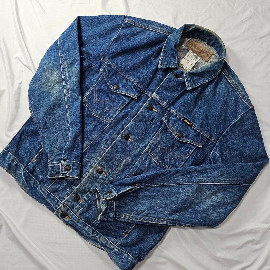 90‘s Wrangler 랭글러 웨스턴 데님 자켓 L014 상품이미지1