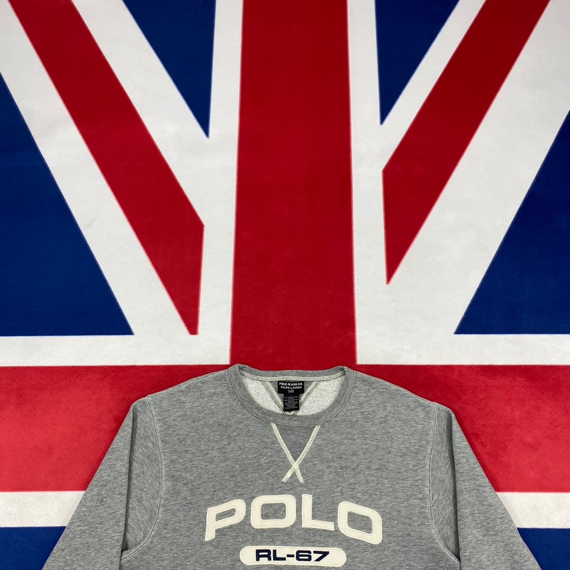 폴로진스 아치로고 맨투맨 L 실측 XL  상품이미지2