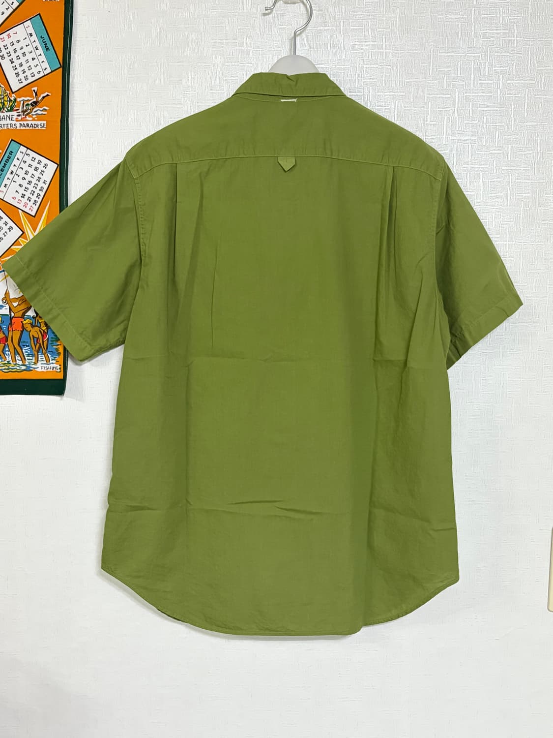 MHL green pocket shirts S size 상품이미지6