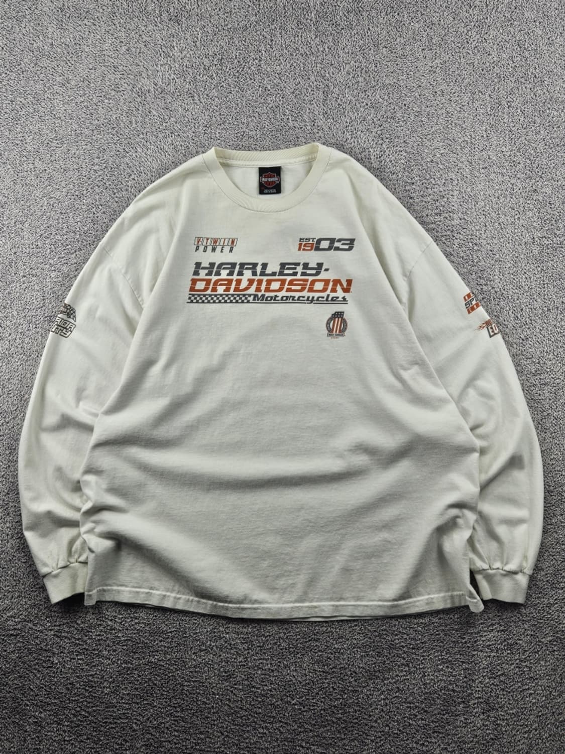 할리데이비슨 텍사스 베드포드 V-TWIN 롱슬리브 (3XL)/ 11525 상품이미지2