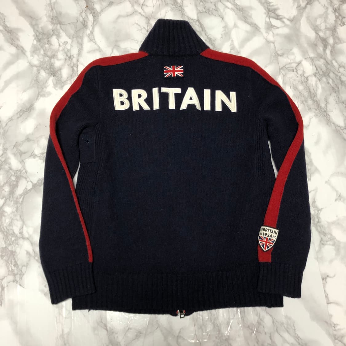 폴로 랄프로렌 빅포니 니트 집업 자켓 영국 한정판 상품이미지2