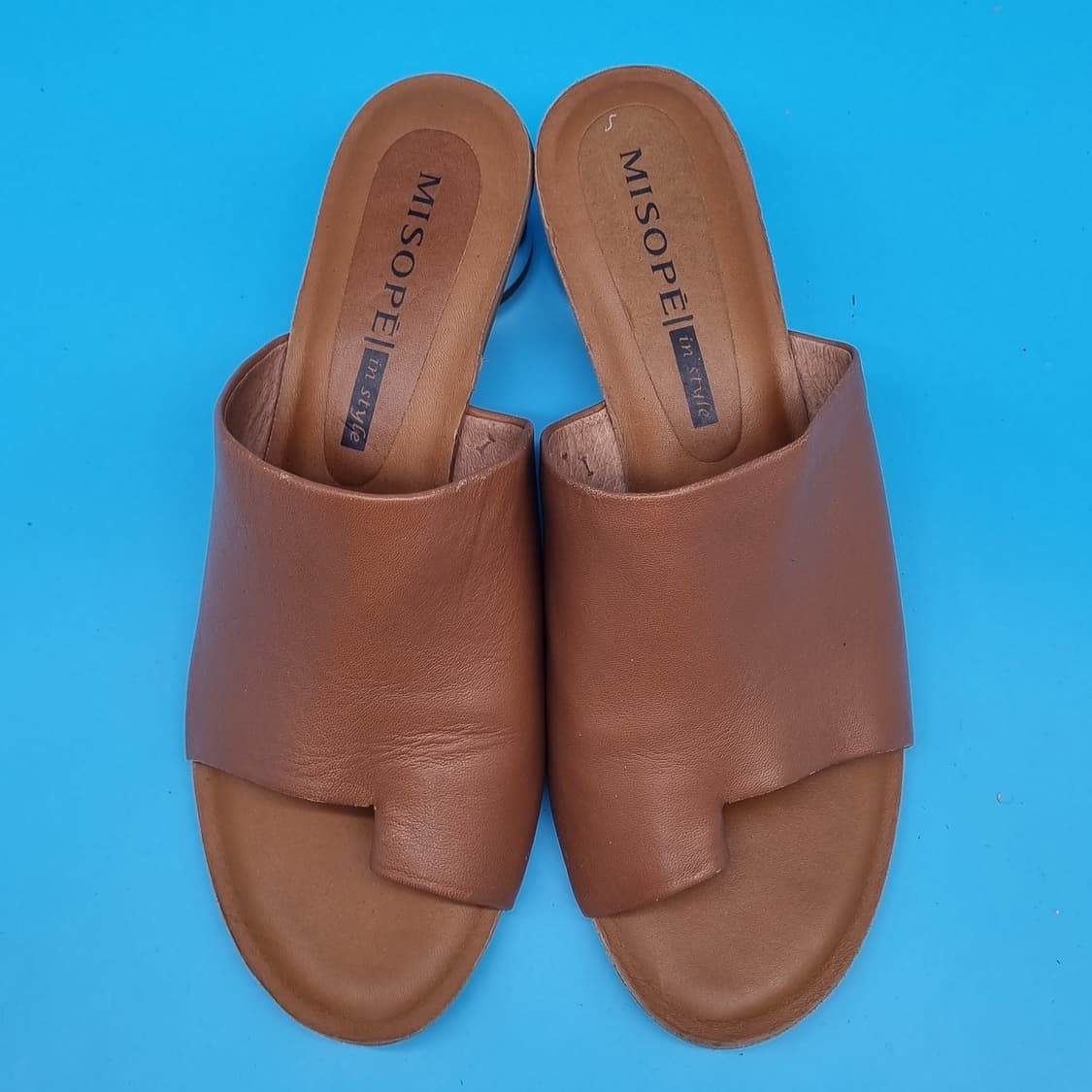 O 미소페 여성뮬 슬리퍼240 굽5  상품이미지2