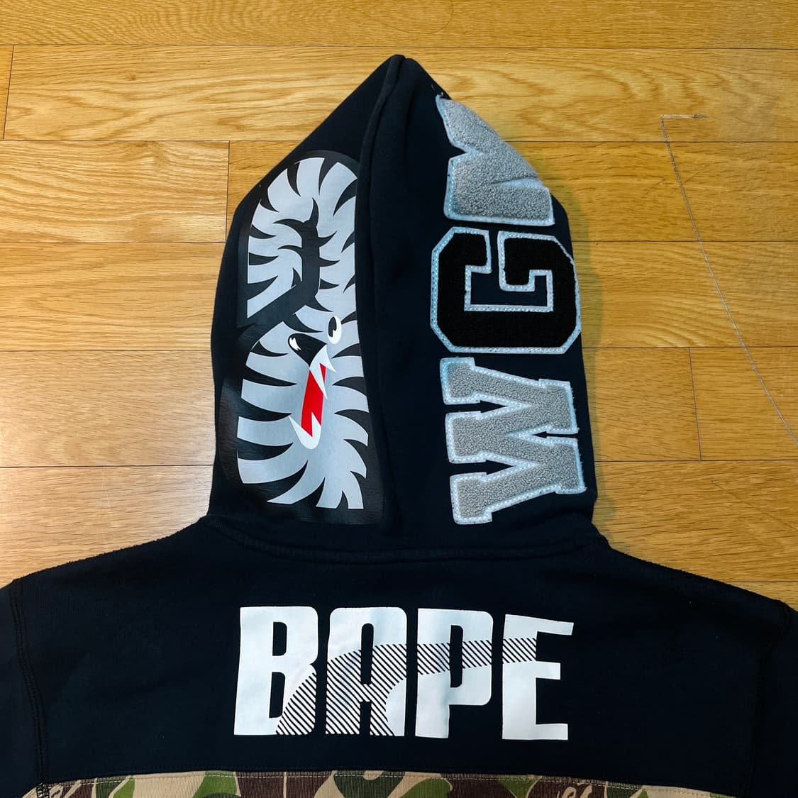 2015F/W 베이프 X 푸마 ABC 카모 샤크후드 정품 상품이미지8