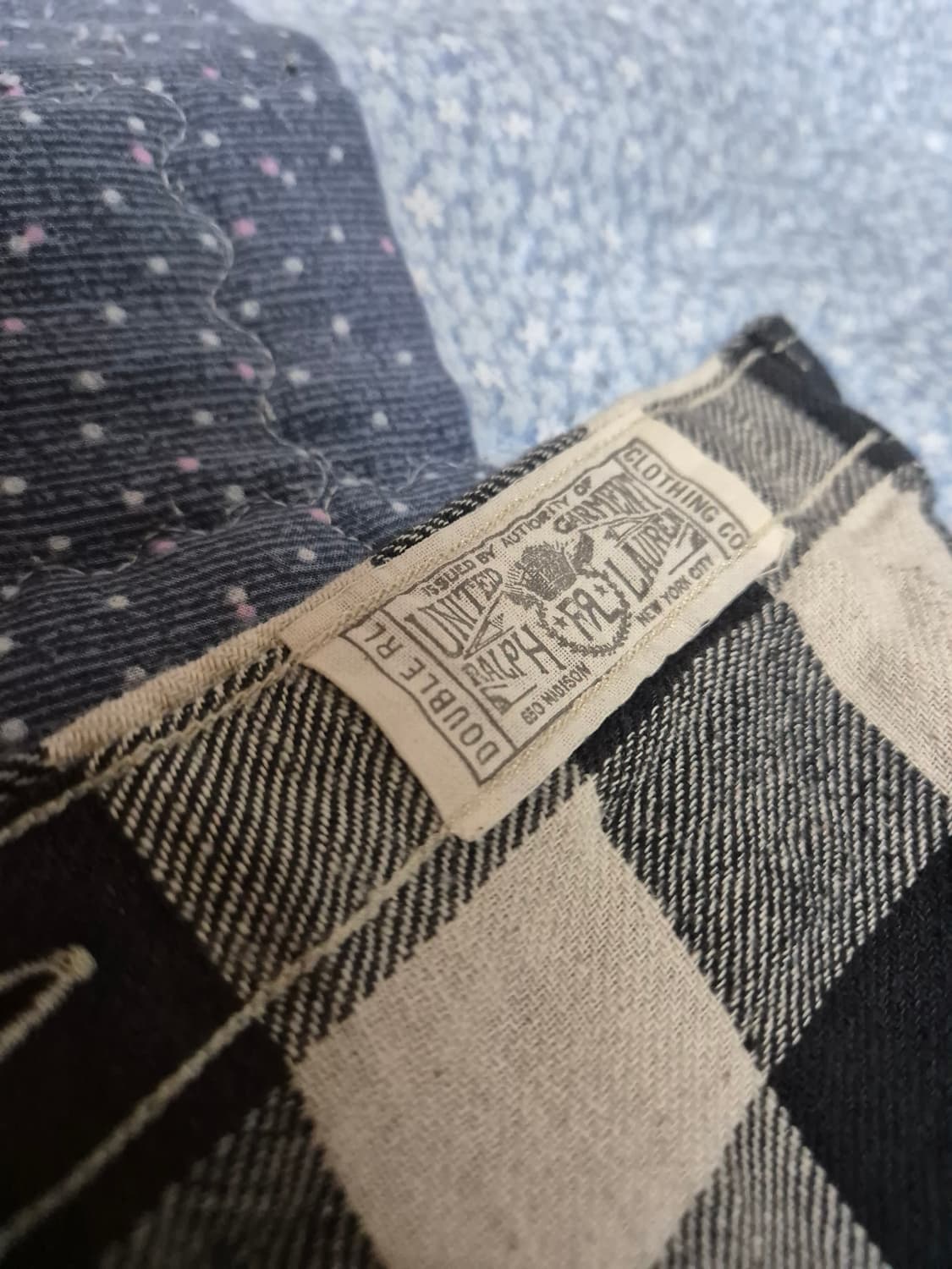 [L] 판매 or 교 L>M /  RRL 더블알엘 버팔로 체크 워크셔츠 상품이미지10