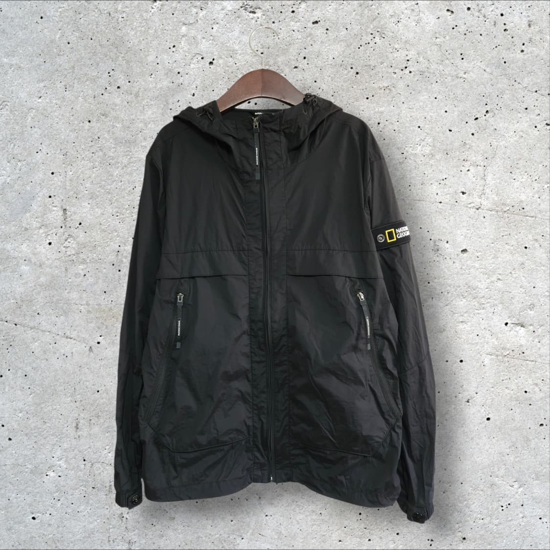 내셔널지오그래픽 경량 유틸리티 바람막이 자켓 (100/L) 상품이미지1