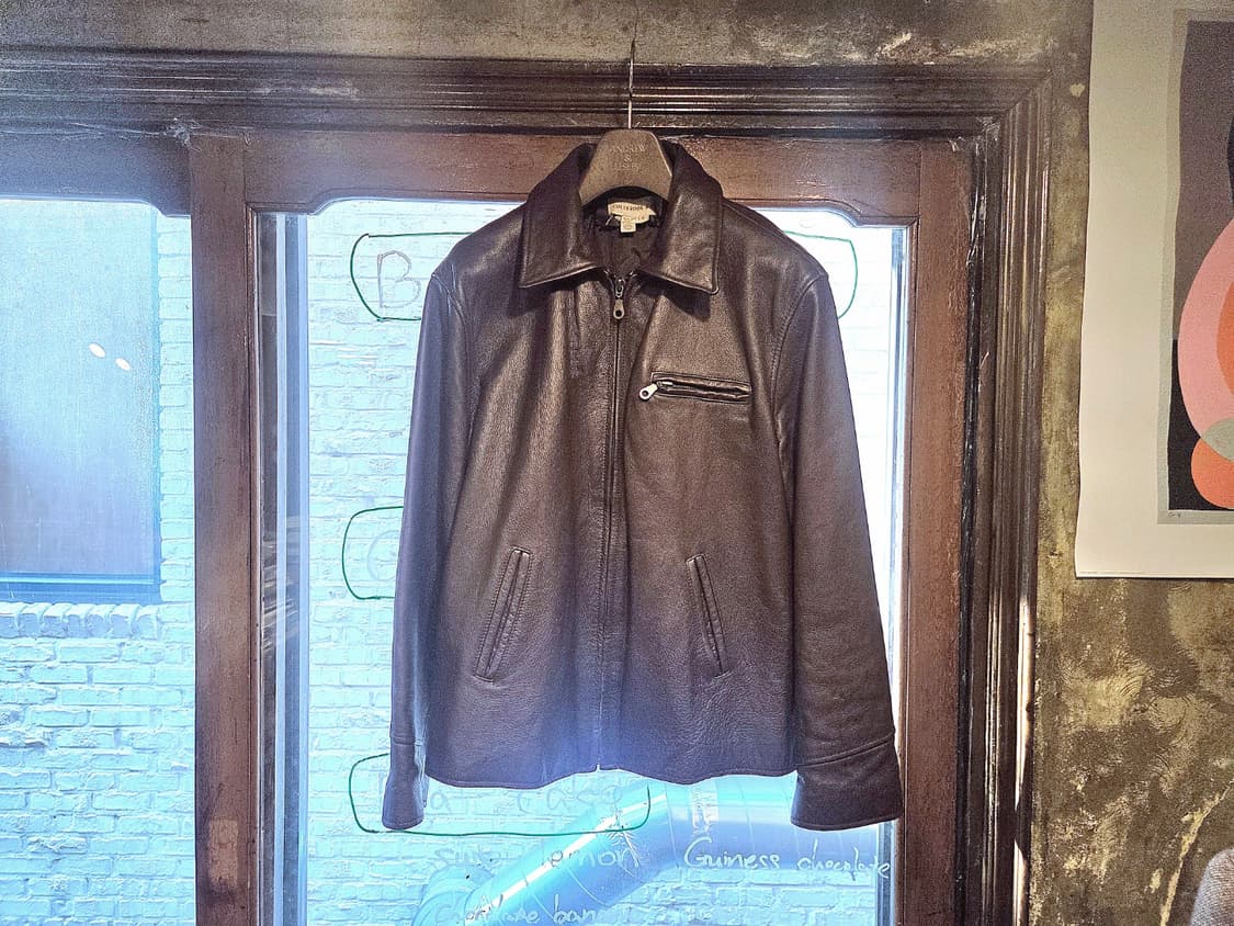 COLEBROOK&CO 그레인레더 싱글라이더자켓 상품이미지1