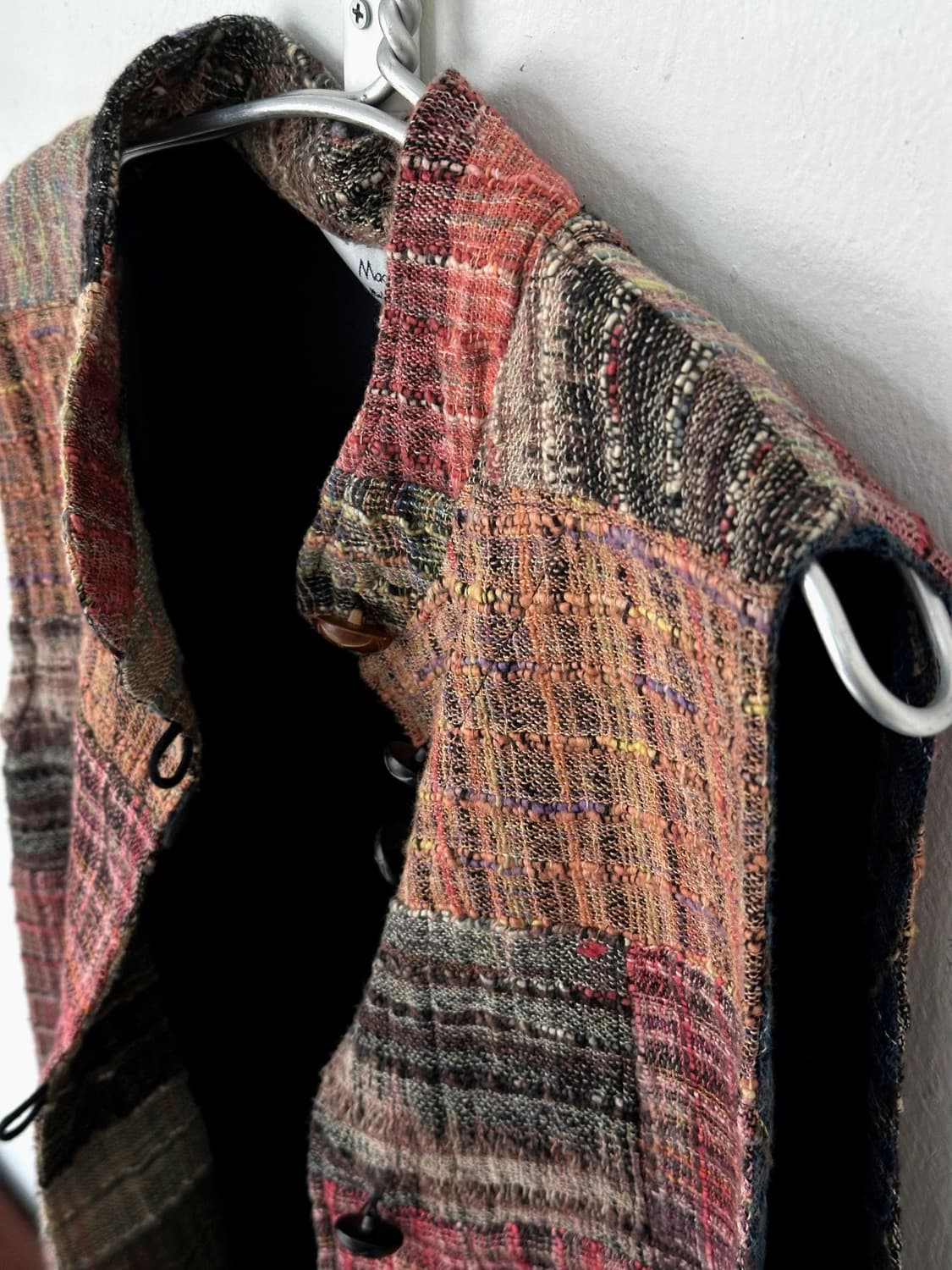 Nep woven fabric design gilet 상품이미지4