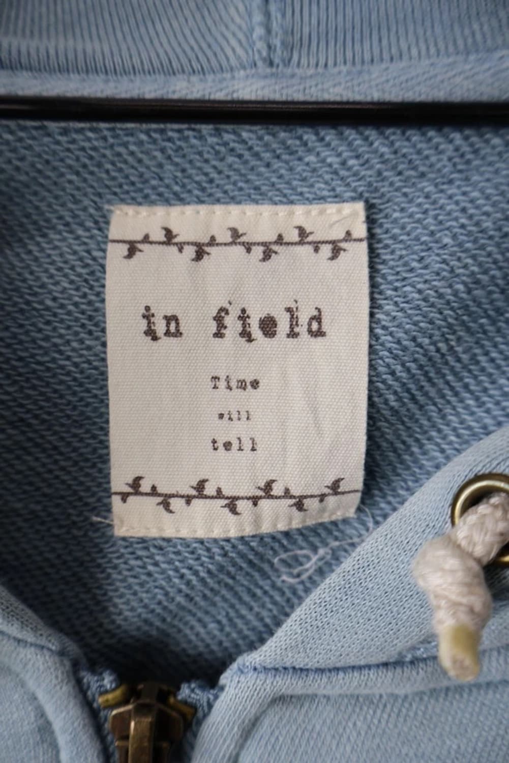 JPN In Field Light Blue Zip Hoodie 상품이미지8