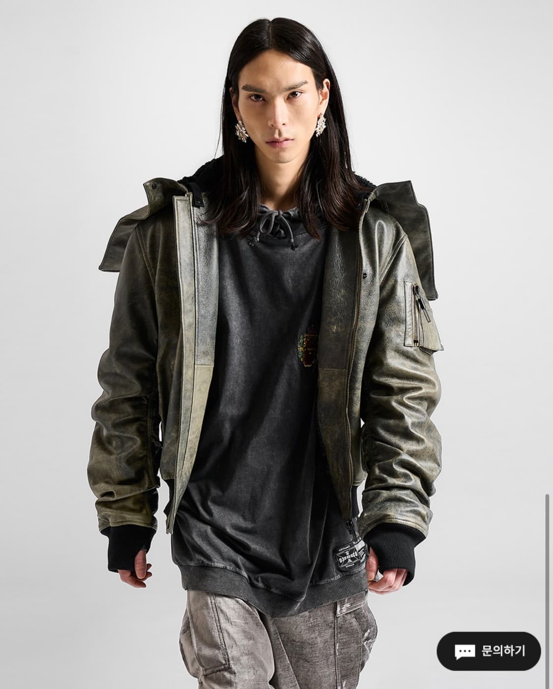 032c bar team tag comfort hoodie xs-s 상품이미지1