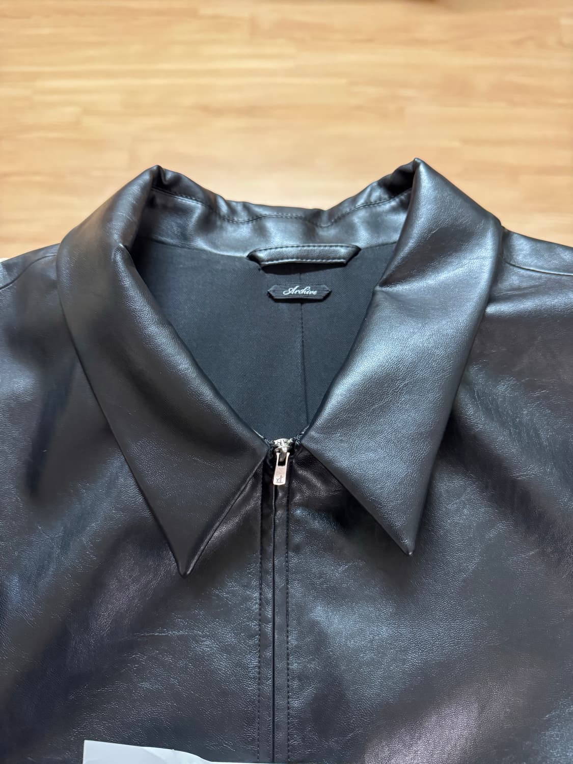 PAF 카바레 레더자켓 XL 상품이미지2