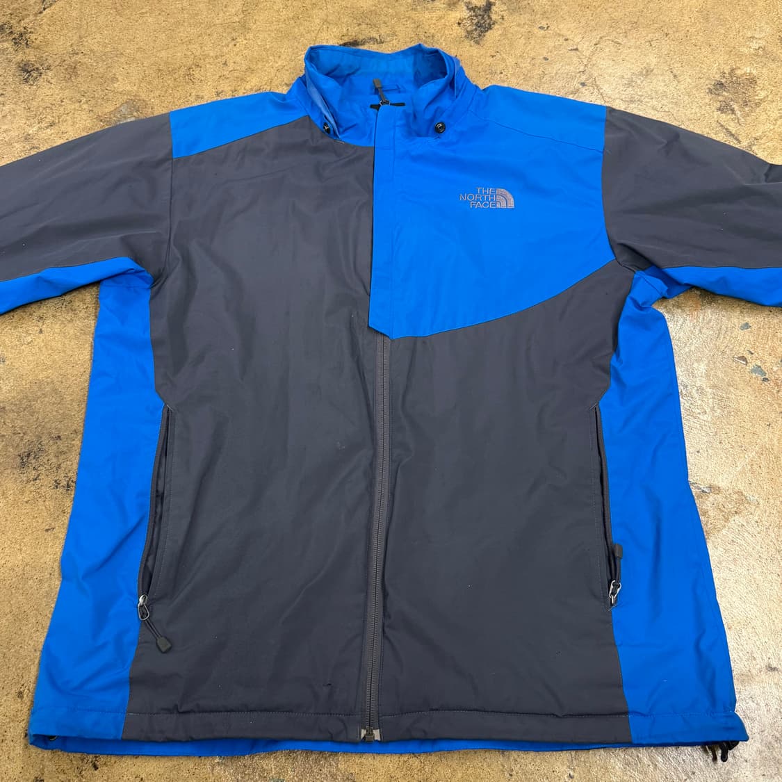 [정품/L] 노스페이스 바람막이 블루 회색 b18 상품이미지3