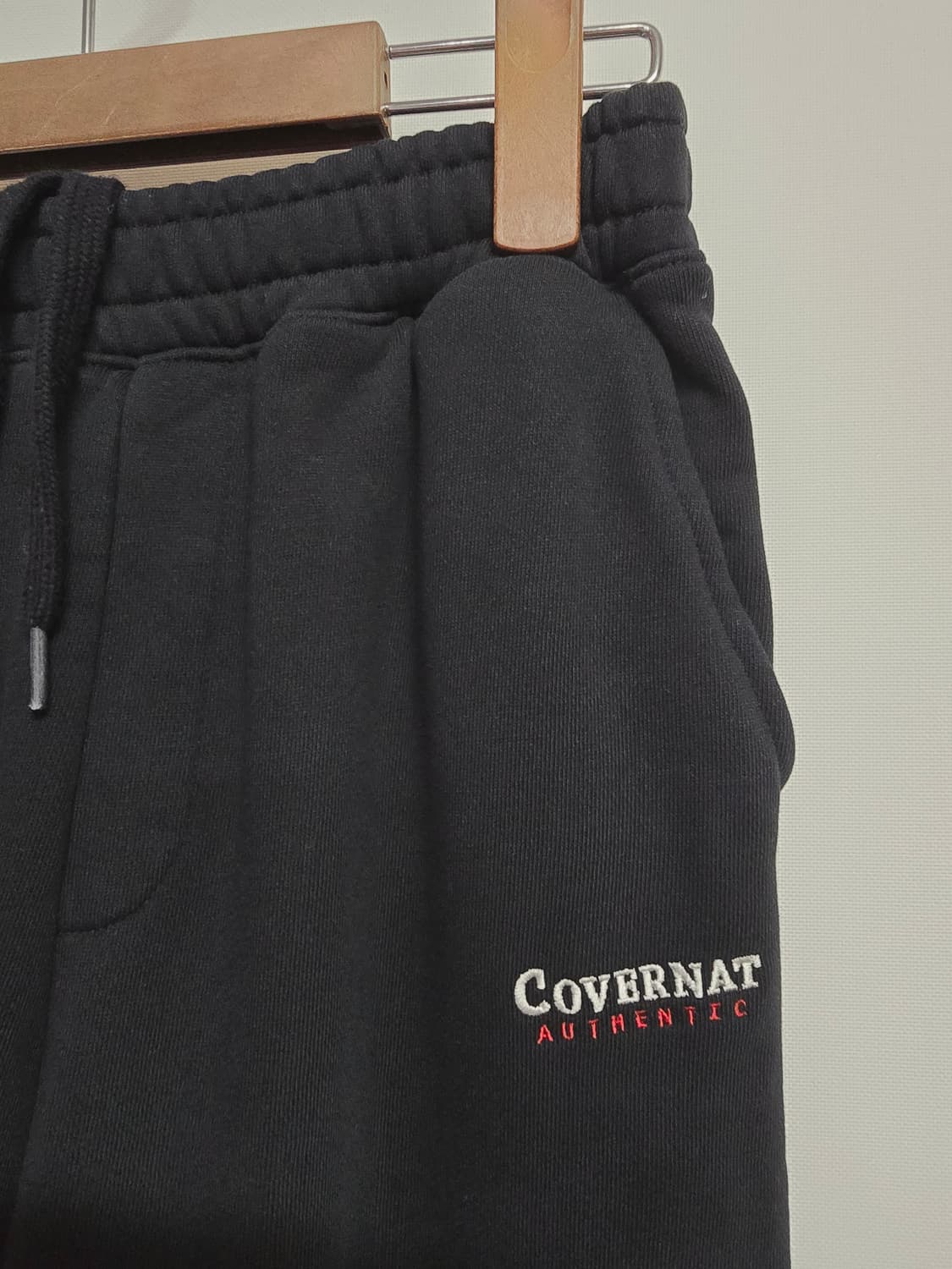 커버낫 블랙 조거 트레이닝 바지 상품이미지2