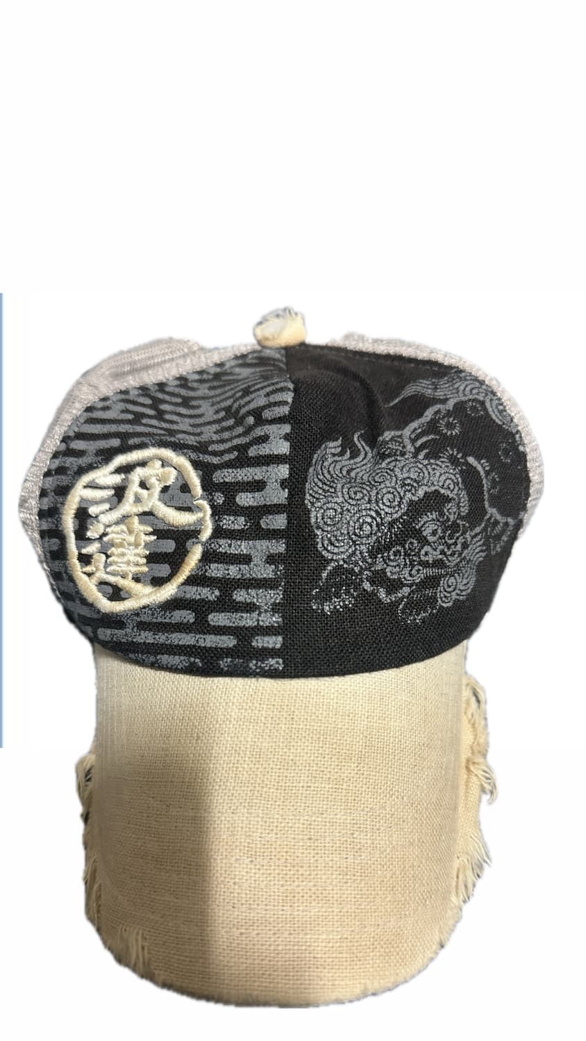 오리엔탈 자수 모자 상품이미지3