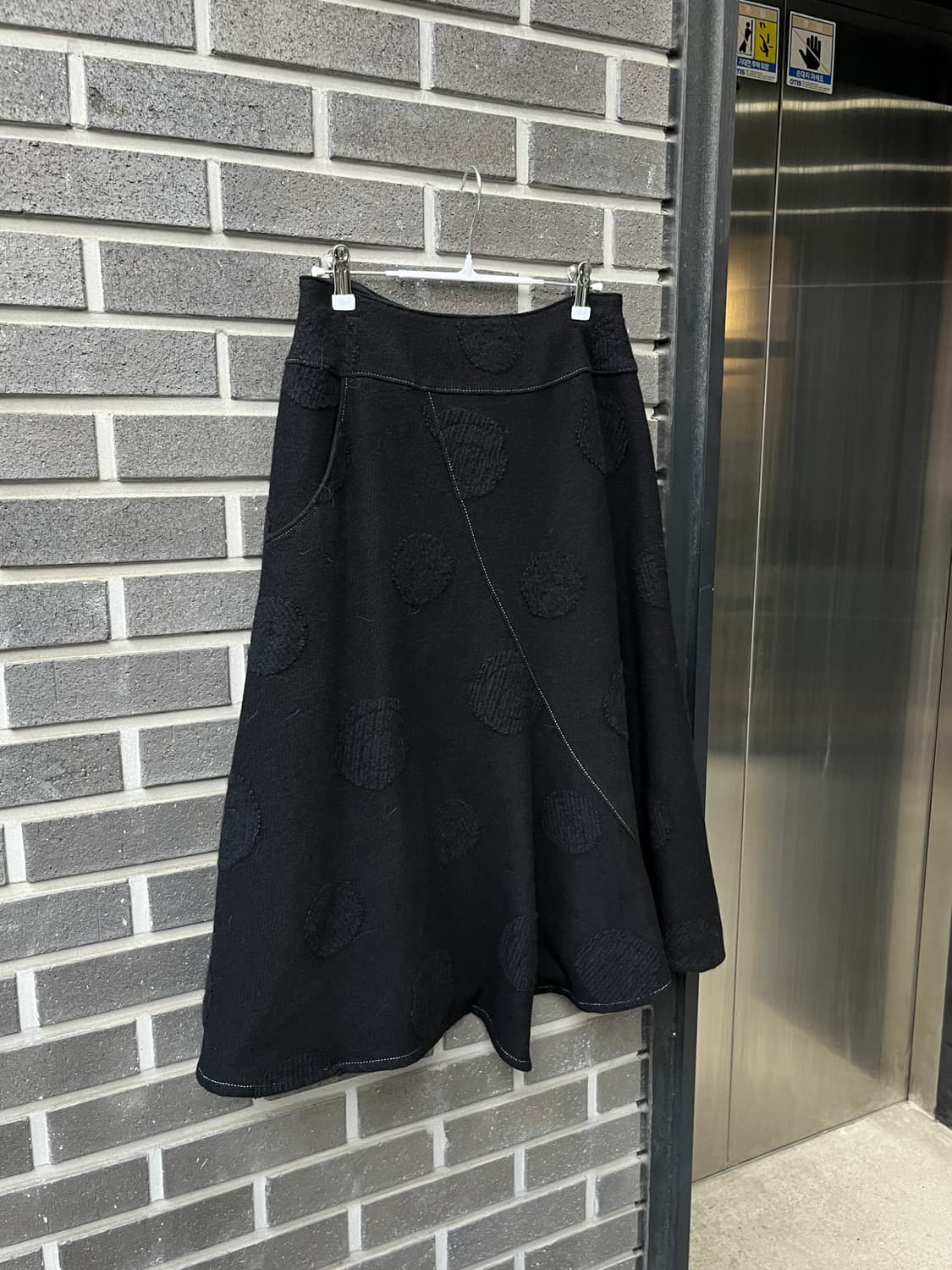 Sensounico 센소유니코 빅 도트 스커트  상품이미지1