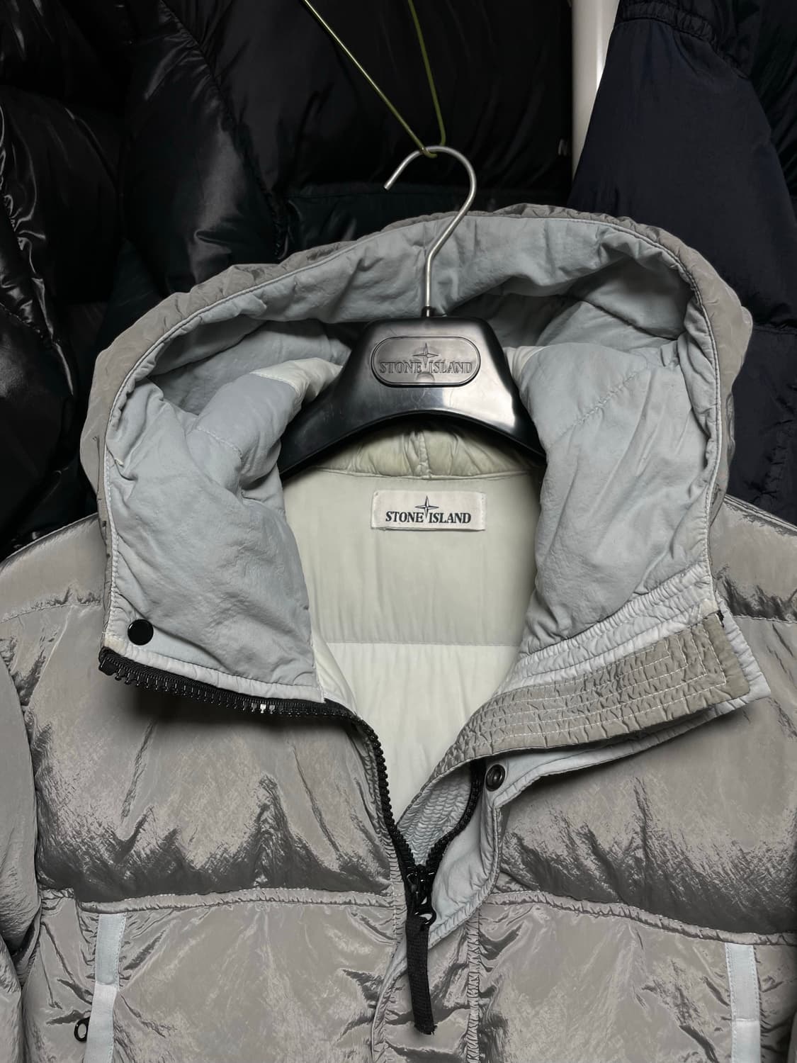 [M사이즈] 21FW 스톤아일랜드 나일론 메탈 다운 패딩 자켓 상품이미지6