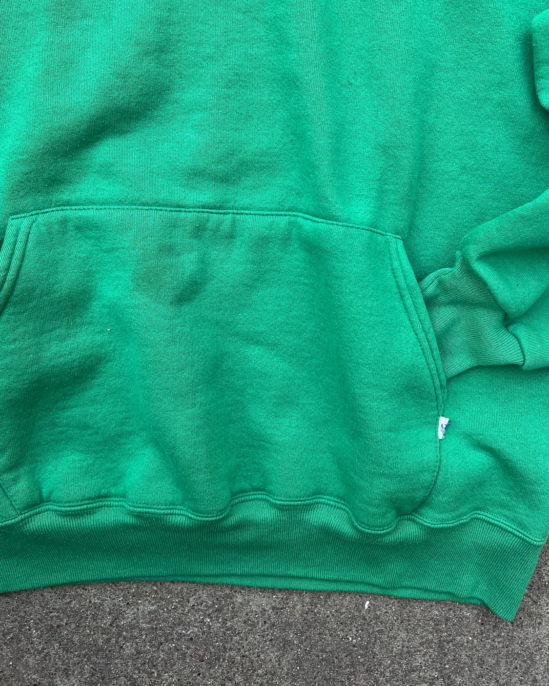 [XL] 90s 러셀 에슬레틱 후드 라이트 그린 상품이미지4