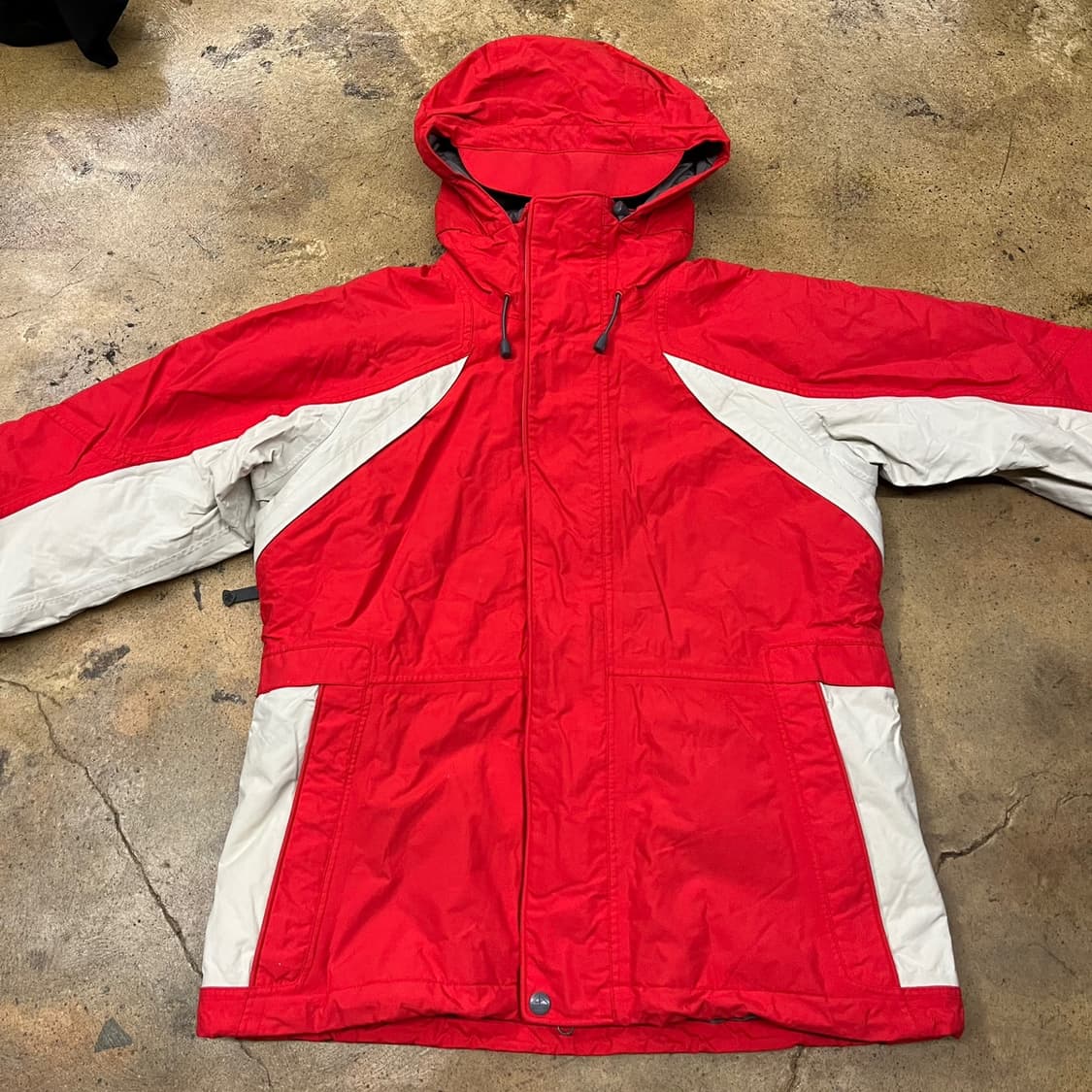 [정품/L] 나이키 acg 레드 후드 바람막이 자켓 b16 상품이미지3
