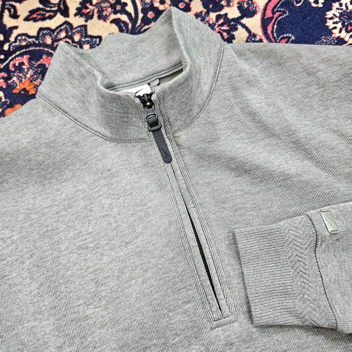 나이키(Nike) 드라이핏 니트 하프집업 XL size(100-105) 상품이미지6