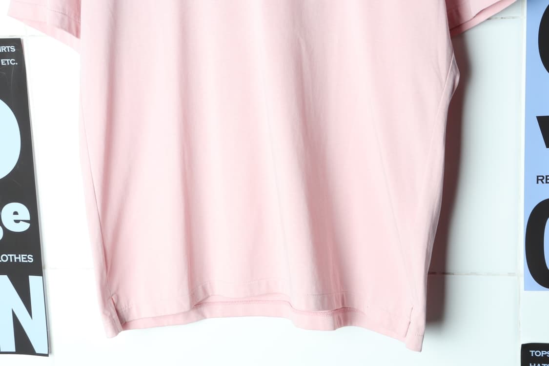 (L-XL) 유니클로 반팔 카라 티셔츠 박시 분홍 시티보이-H30743 상품이미지4