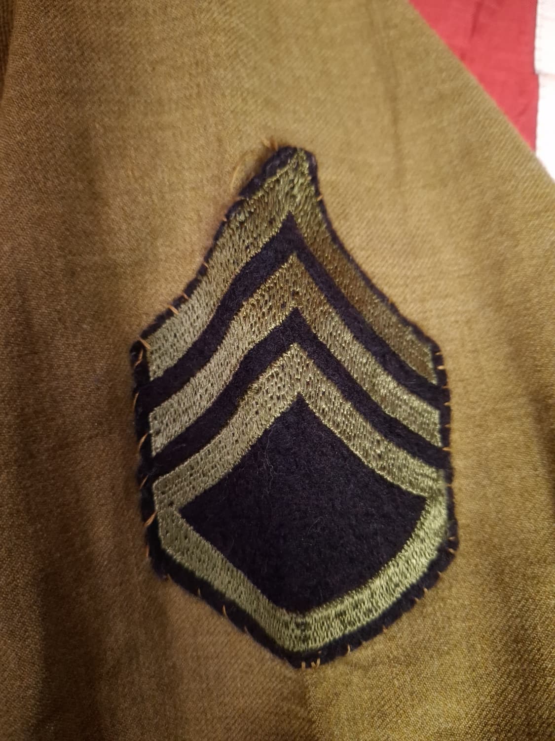 오리지날 미국제조 WW2 미육군 초기형 오피셔 셔츠 상품이미지10