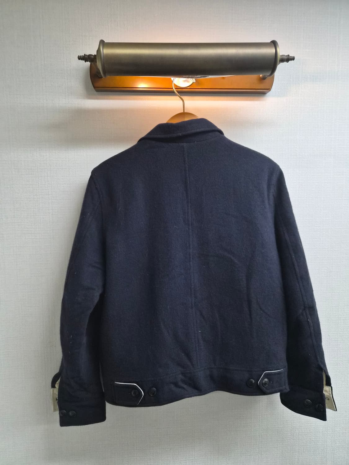 M) ESFAI 에스파이 울 블루종 자켓 팝니다 상품이미지2