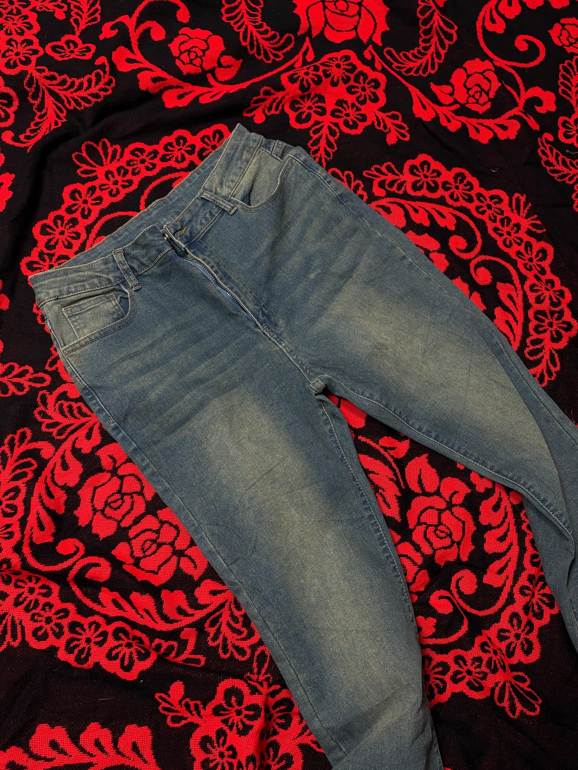 Y2K Rock-Punk mood Flare jean 상품이미지4