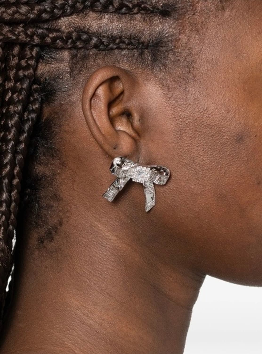 슈슈통 x YVMIN 26ss 리본 귀걸이 상품이미지1