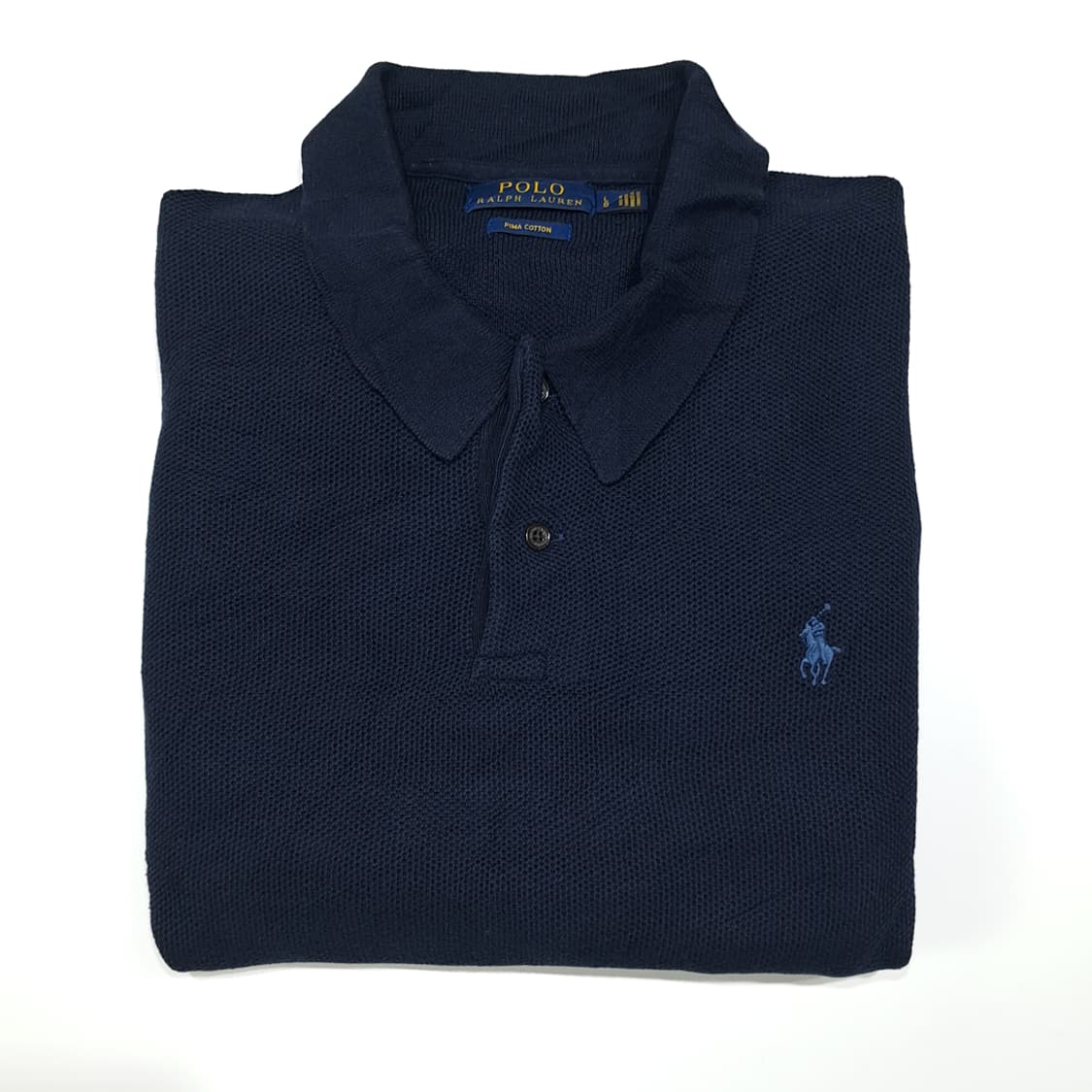 CL326 L 폴로 피마코튼 포니자수 네이비 니트 스웨터 상품이미지7