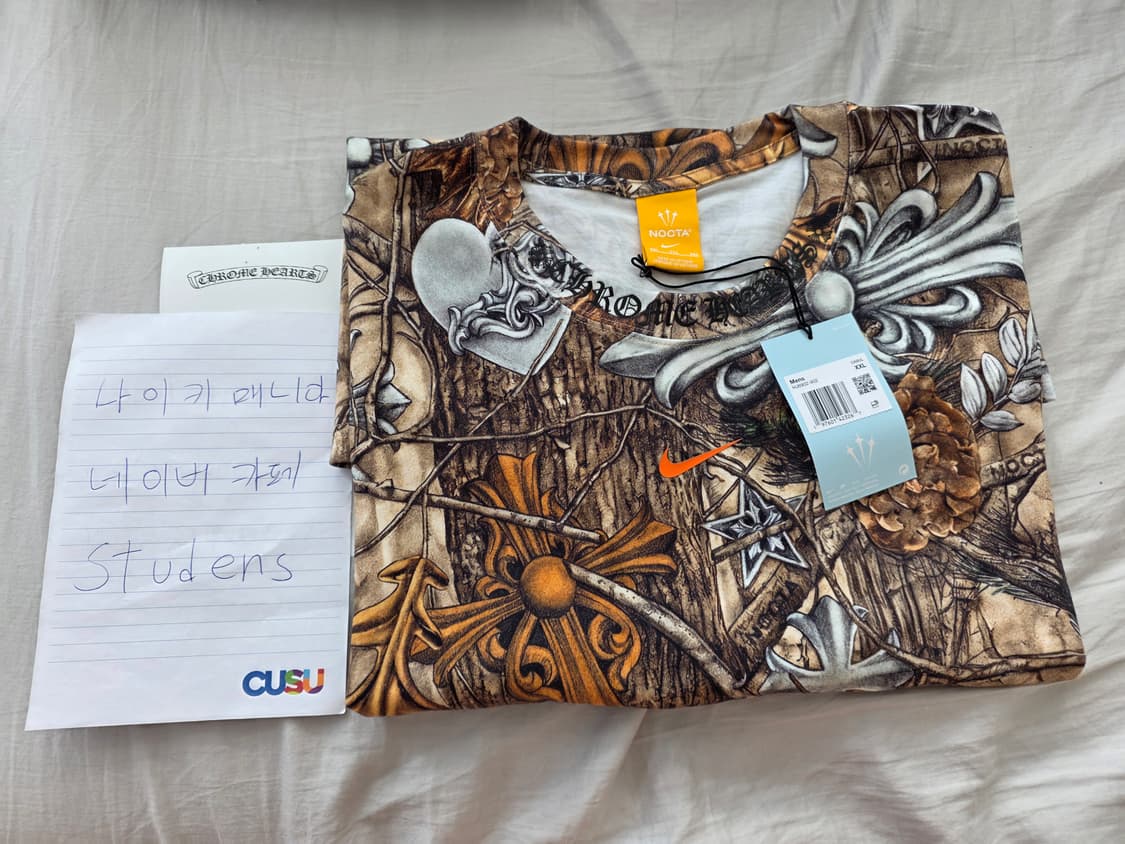 [XXL] 크롬하츠 녹타 반팔 티셔츠 리얼트리 카모 상품이미지2