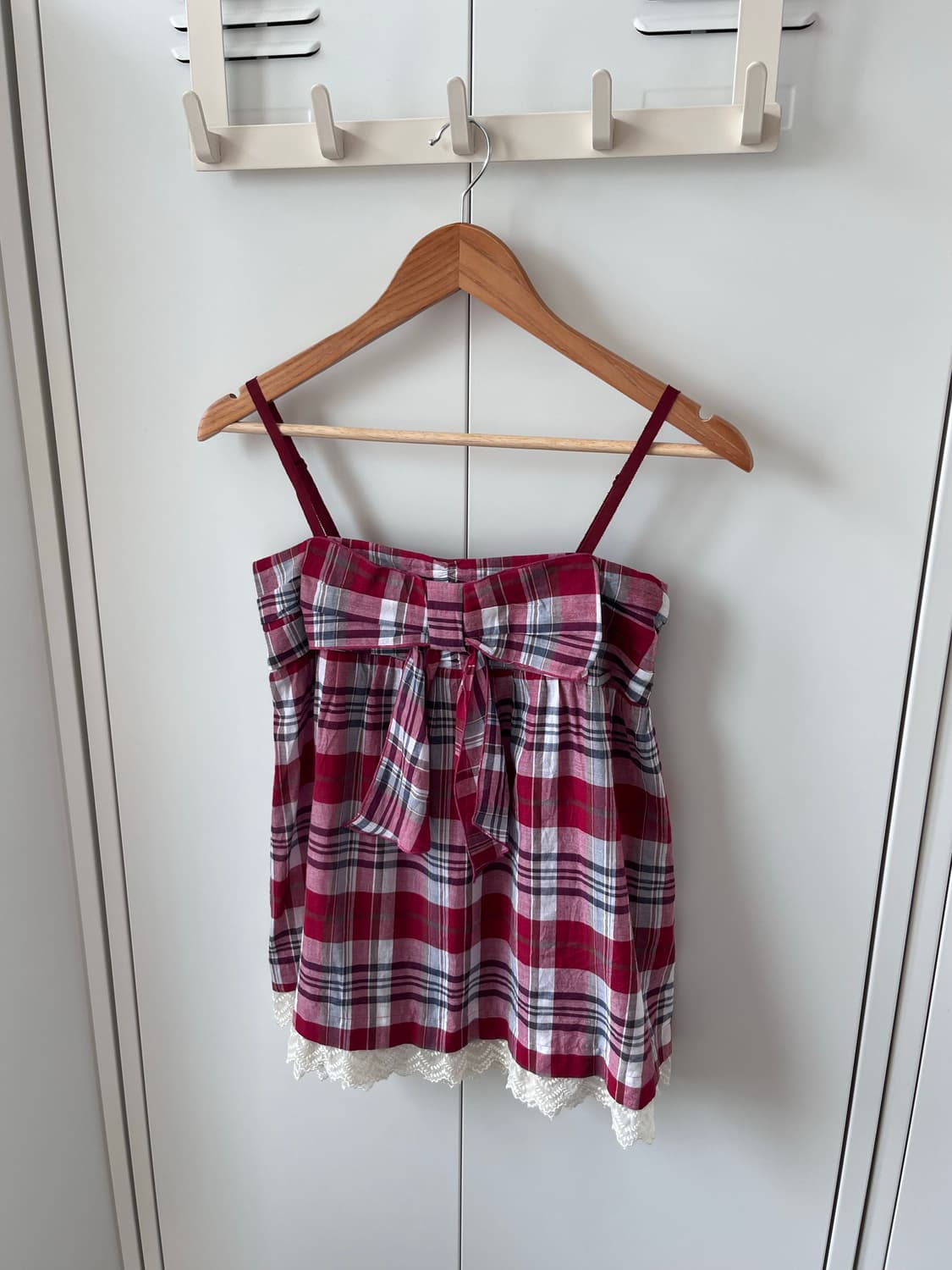 Olive de olive 올리브데올리브 로걀 리본 체크 뷔스티에 상품이미지7