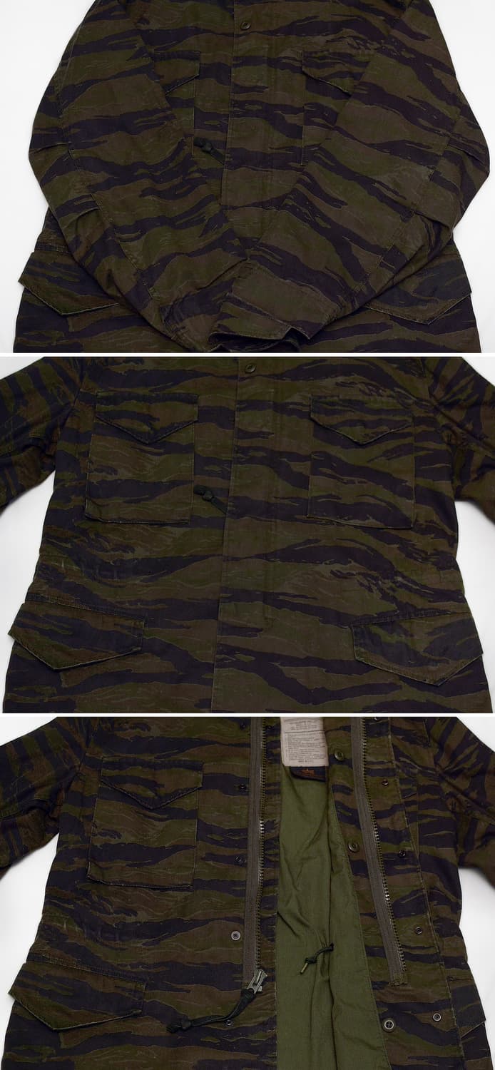 알파인더스트리 USA 오리지널 타이거카모 M-65 자켓 (105+) 상품이미지6