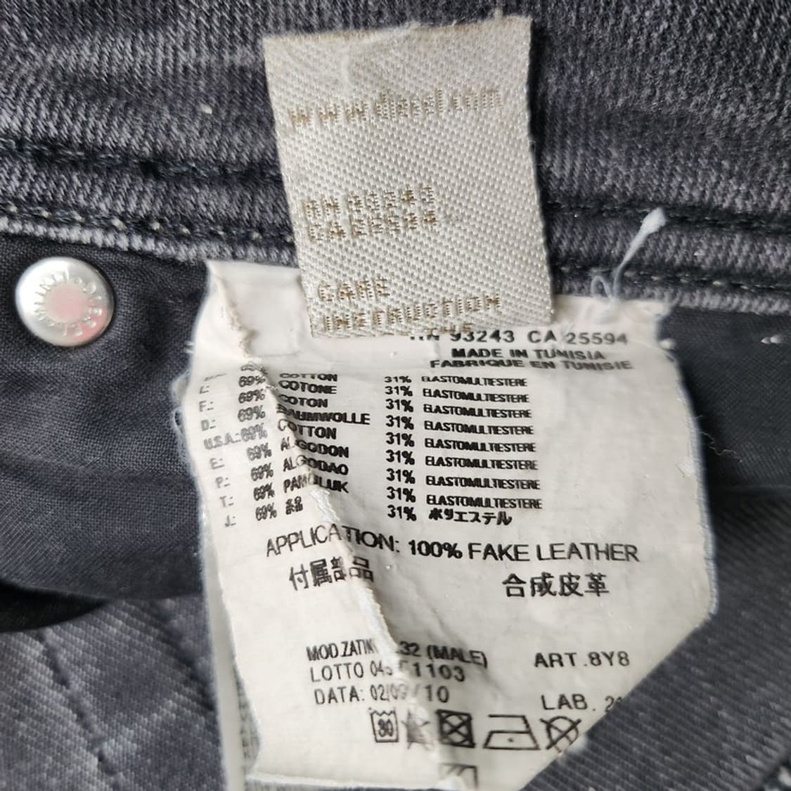 DIESEL Zatiny 부츠컷 데님팬츠 W 33 L 32 상품이미지8