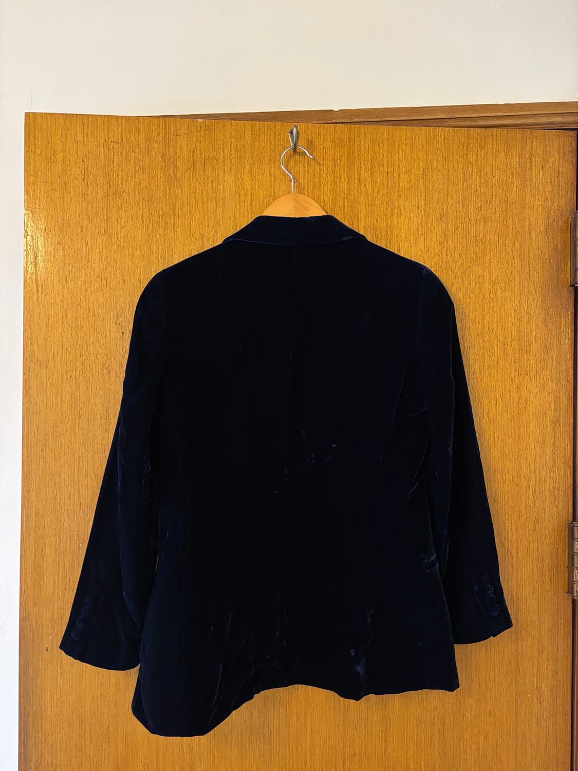 폴로 네이비 벨벳 여성용 블레이저 셋업 상품이미지6